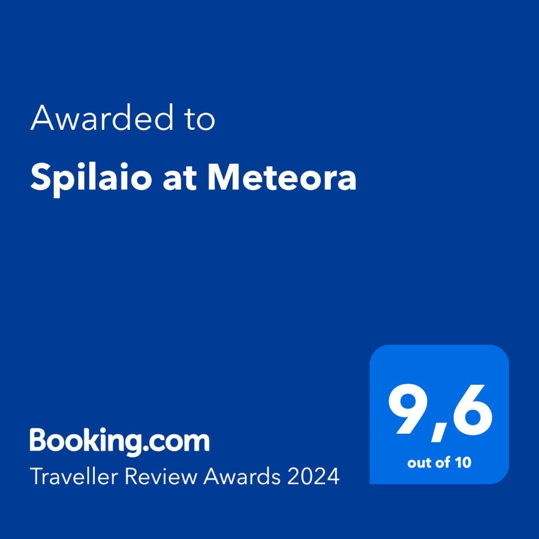 Spilaio At Meteora Hotell Kalampaka Exteriör bild